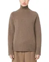 Max Mara Mantova Turtleneck Sweater In Brown