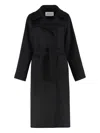 Max Mara Manuela - Camel Coat In Black