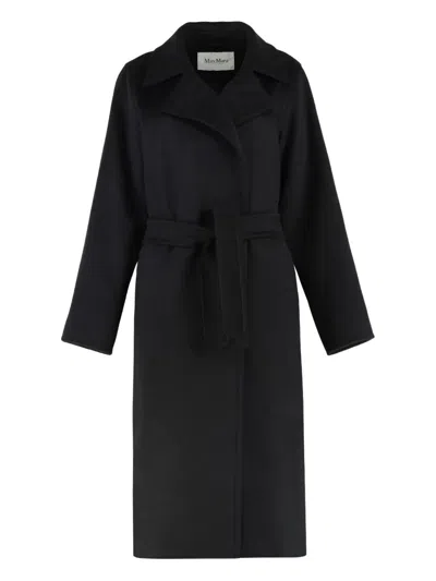 Max Mara Manuela - Camel Coat In Black