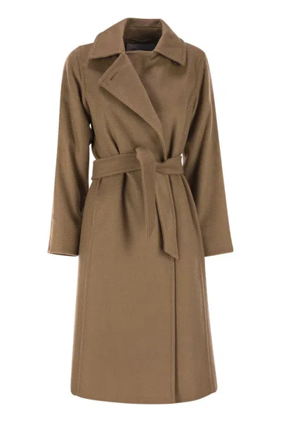 Max Mara Manuela - Camel Coat In Brown
