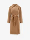 Max Mara Manuela Camel Coat In Nude