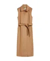 Max Mara Berlina Belted Camel Hair Coat In Brown