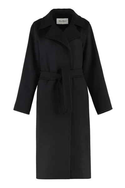 Max Mara Manuela Camelwool Coat In Black