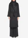 Max Mara Manuela Coat In Black
