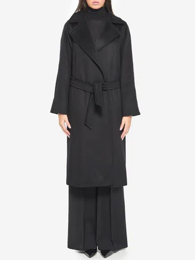 Max Mara Manuela Coat In Black