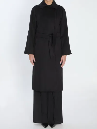 Max Mara Manuela Coat In Black