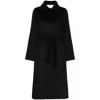 Max Mara Manuela Coat In Black