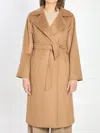 Max Mara Manuela Coat In Brown