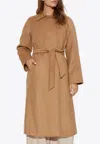 MAX MARA MANUELA DOUBLE-BREASTED WOOL COAT
