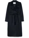 Max Mara Manuela Icon Coat In Black