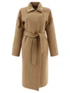 Max Mara Camel Cashmere Artur Coat In Brown