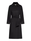 Max Mara Manuela Icon Coat In Black