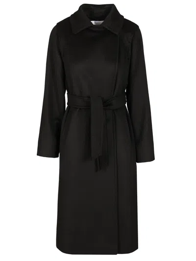 Max Mara Manuela Icon Coat In Black