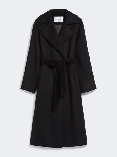 Max Mara Manuela Icon Coat In Black