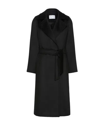 Max Mara Manuela Icon Coat In Black