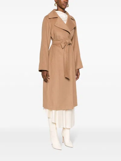 Max Mara Manuela Icon Coat In Brown