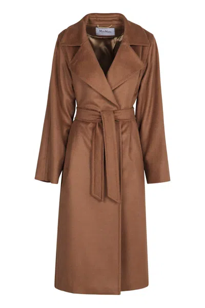 Max Mara Manuela Icon Coat In Brown