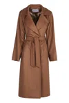 Max Mara Manuela Icon Coat In Brown