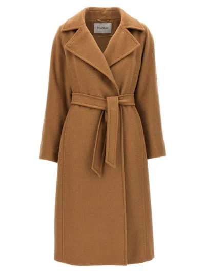 Max Mara Manuela Icon Coat Coats And Trench Coats Brown In Gold
