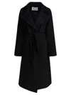 Max Mara Manuela Icon Coat Jackets And Coats Black In Black