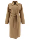 Max Mara Camel Cashmere Artur Coat In Brown