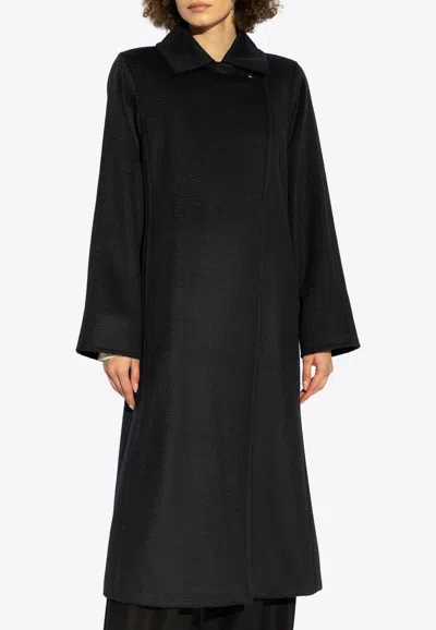 Max Mara Manuela Wool Coat In Navy