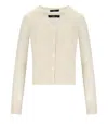 Max Mara Marabu Ecru Twin-set In Multi