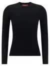Max Mara Wool And Silk Sweater With Sequins In Black
