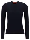 Max Mara Wool And Silk Sweater With Sequins In Black