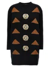 Max Mara Maracas Knitted Dress Black