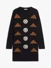 Max Mara Maracas Knitted Dress Black