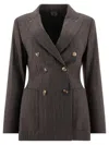 Max Mara "maracas" Pinstriped Blazer