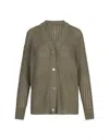 Max Mara "march" Cardigan In Green