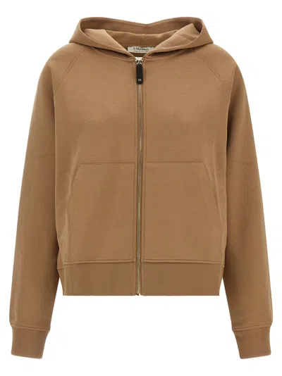 Max Mara 's Marea Hoodie In Camel