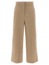 Max Mara Beige Marengo Pants In Brown