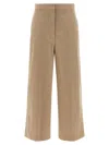 Max Mara Beige Marengo Pants In Brown