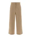 Max Mara Beige Marengo Pants In Brown