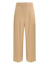Max Mara Marengo Wool Trousers In Neutral