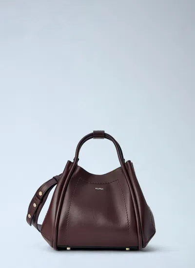 Max Mara Marine Extra Small Handbag In Burgundy