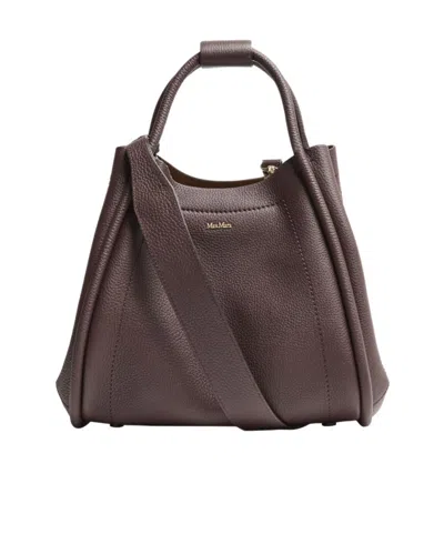 Max Mara Marine Handbag In Brown