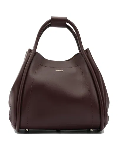 Max Mara Marine Handbags Bordeaux