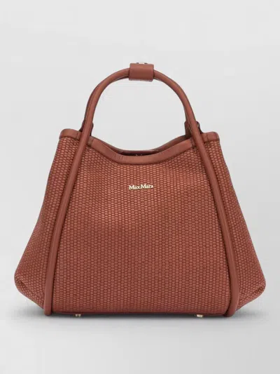 Max Mara Marine Small Tote Bag Top Handle Strap