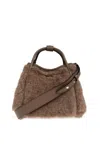 Max Mara Tmarinxs4 Handbag Bronze In Brown