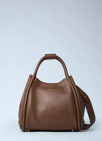 Max Mara Marins Handbag In Brown