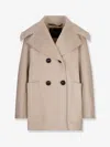 Max Mara Mario Double-breasted Cashmere Coat In Neutral