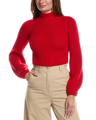 Max Mara Marmo Wool Sweater In Animal Print
