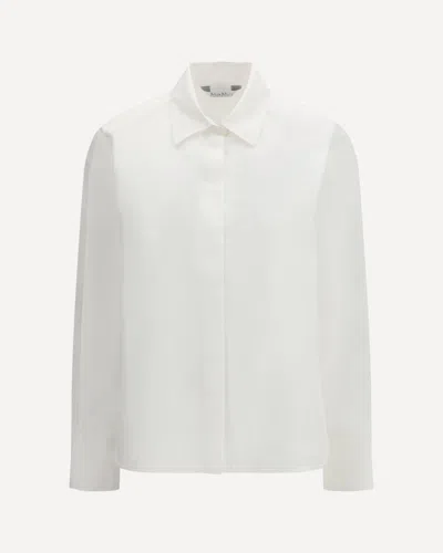 Max Mara Maroso Shirt In White