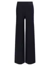 Max Mara Marzia Elastic-waist Palazzo Pants In Black