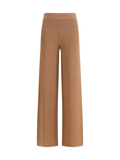 Max Mara Marzia Pants In Brown