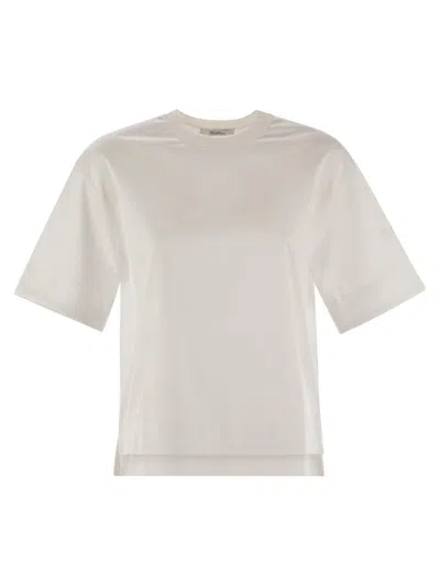 Max Mara Maxmara Women Maser - Cotton T-shirt In White